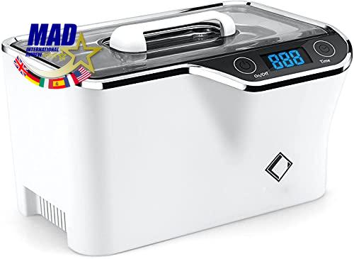 #VerdientProvisionen<br>Ultraschallreinigungsgerät 600ml – Digitaler Brillenreiniger mit 5 Modi LED Timer 50W Ultraschallgerät inkl Korb Uhrenhalter für Schmuck Zahnersatz Brillen Uhren